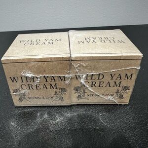 Wild yam Cream 2.12 oz 2 new in package